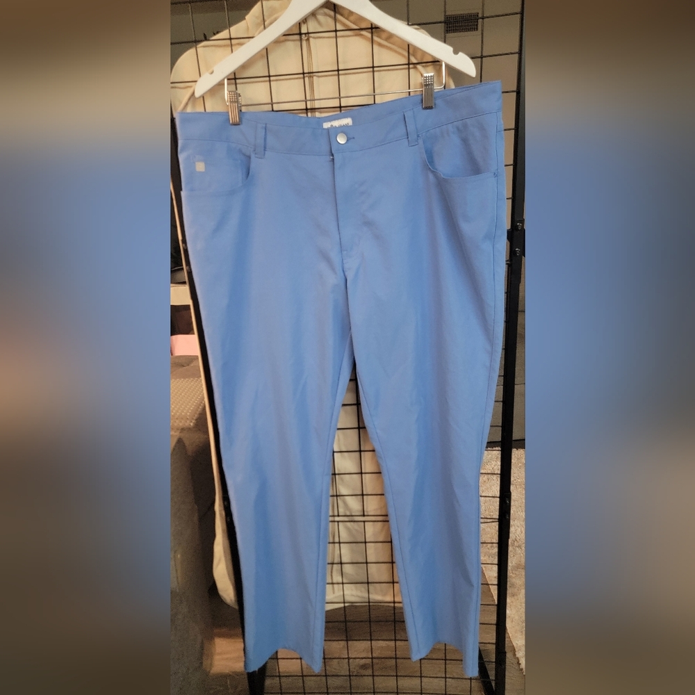 PETER MILLAR GOLF PANTS Blue Size 40/42